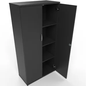 Impulse Lockable Office Storage Cupboard in Four Heights