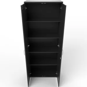 Impulse Lockable Office Storage Cupboard in Four Heights