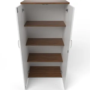 Impulse Lockable Office Storage Cupboard in Four Heights