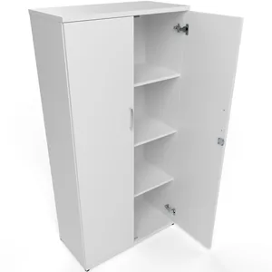 Impulse Lockable Office Storage Cupboard in Four Heights