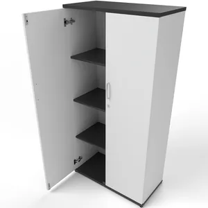 Impulse Lockable Office Storage Cupboard in Four Heights