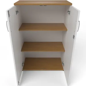 Impulse Lockable Office Storage Cupboard in Four Heights