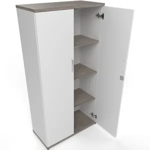 Impulse Lockable Office Storage Cupboard in Four Heights