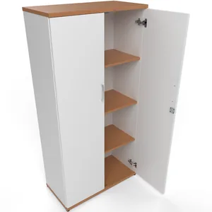 Impulse Lockable Office Storage Cupboard in Four Heights