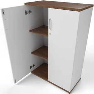 Impulse Lockable Office Storage Cupboard in Four Heights