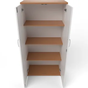 Impulse Lockable Office Storage Cupboard in Four Heights