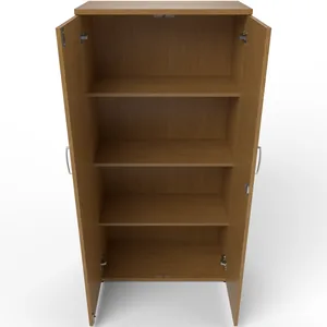 Impulse Lockable Office Storage Cupboard in Four Heights