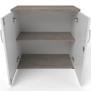 Impulse Lockable Office Storage Cupboard in Four Heights
