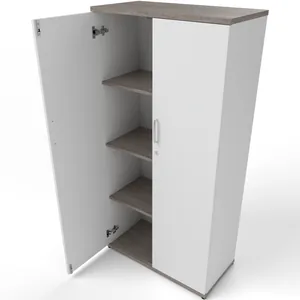 Impulse Lockable Office Storage Cupboard in Four Heights