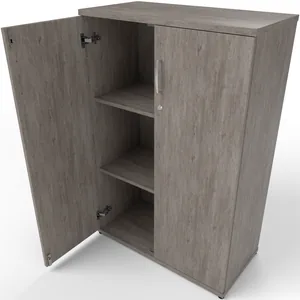 Impulse Lockable Office Storage Cupboard in Four Heights