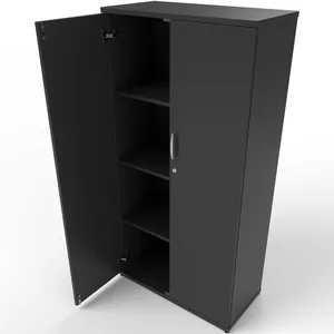 Impulse Lockable Office Storage Cupboard in Four Heights