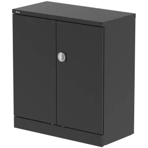 Qube Steel 2-Door Stationery Office Cupboard with Shelves