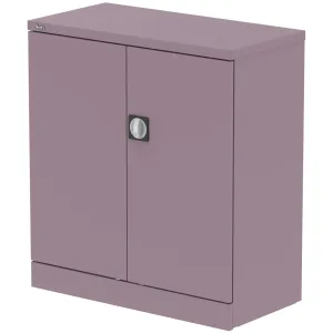 Qube Steel 2-Door Stationery Office Cupboard with Shelves