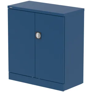 Qube Steel 2-Door Stationery Office Cupboard with Shelves