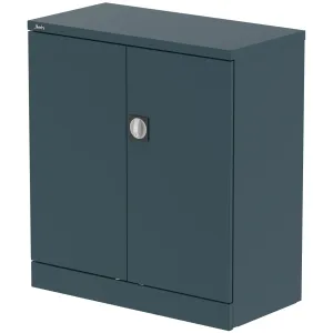 Qube Steel 2-Door Stationery Office Cupboard with Shelves