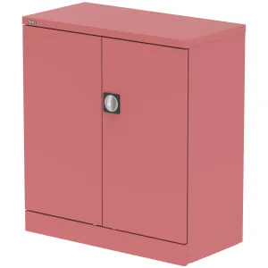 Qube Steel 2-Door Stationery Office Cupboard with Shelves