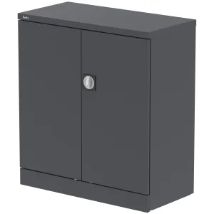 Qube Steel 2-Door Stationery Office Cupboard with Shelves