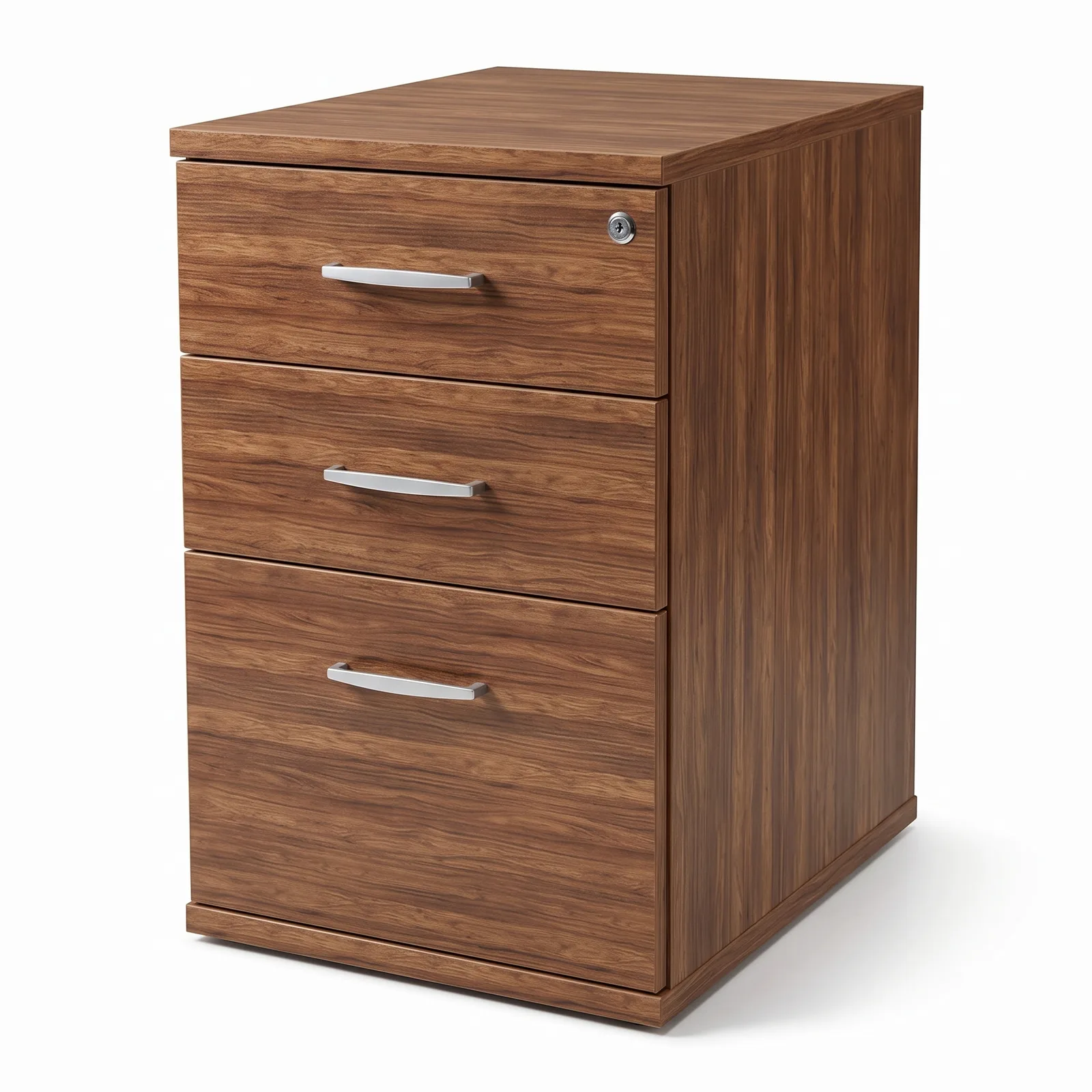 Impulse Desk High Pedestal - 60cm / Walnut