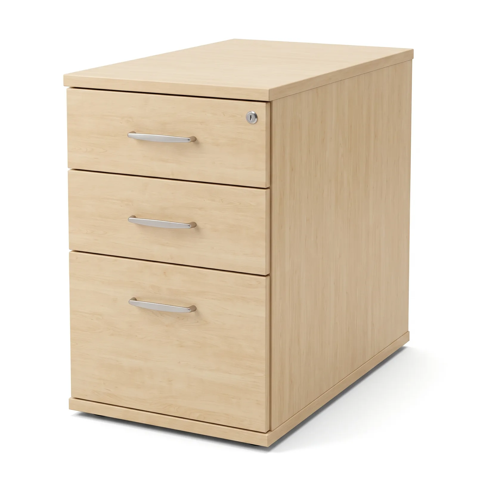 Impulse Desk High 3 Drawer Office Pedestal