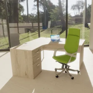 Impulse Desk High Pedestal