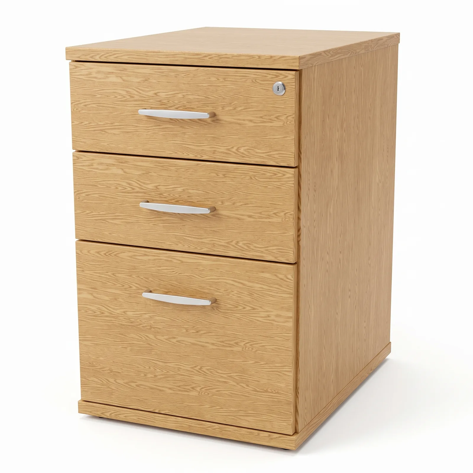 Impulse Desk High 3 Drawer Office Pedestal
