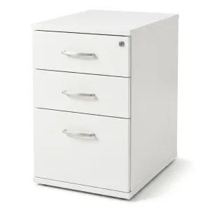 Impulse Desk High 3 Drawer Office Pedestal