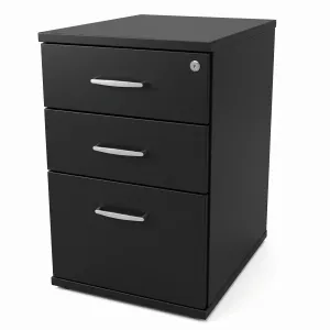 Impulse Desk High 3 Drawer Office Pedestal