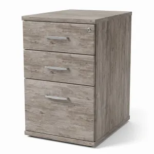 Impulse Desk High 3 Drawer Office Pedestal