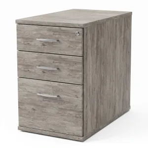 Impulse Desk High 3 Drawer Office Pedestal