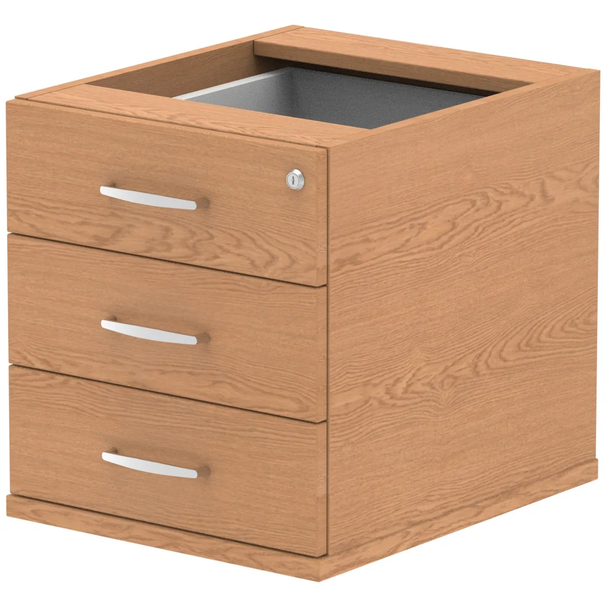 Impulse Fixed Under Desk Pedestal with 2 or 3 Drawers