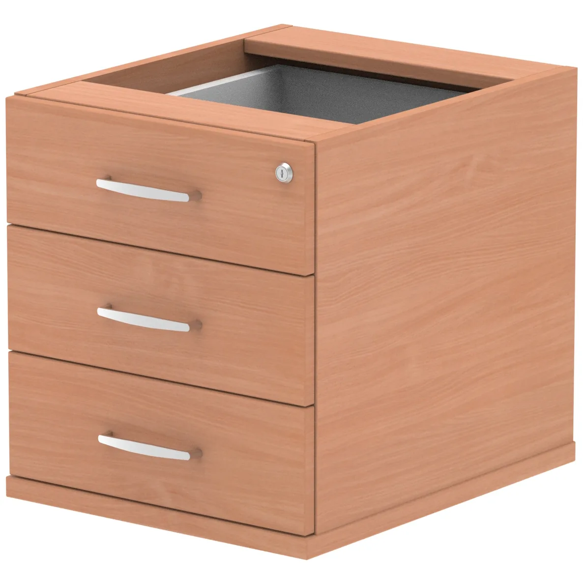 Impulse Fixed Under Desk Pedestal with 2 or 3 Drawers