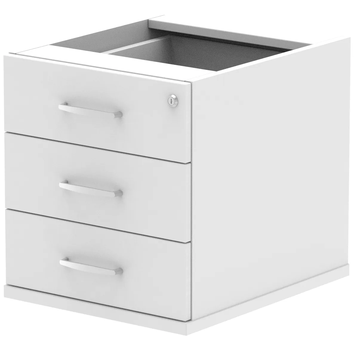 Impulse Fixed Under Desk Pedestal with 2 or 3 Drawers