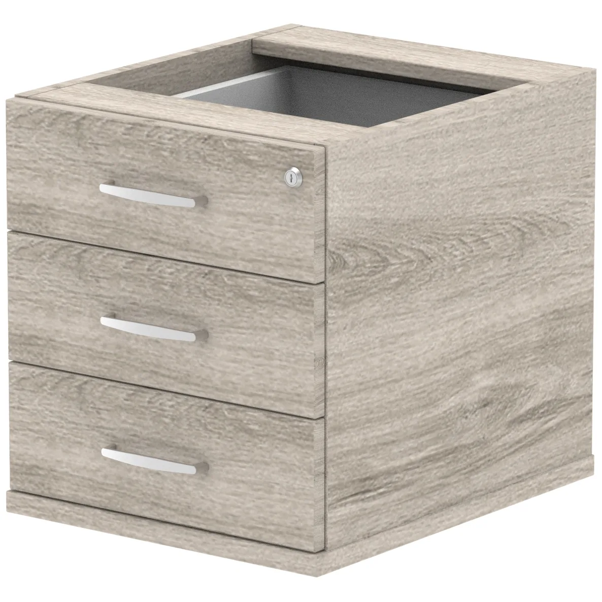 Impulse Fixed Under Desk Pedestal with 2 or 3 Drawers