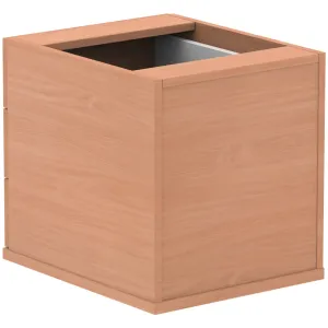 Impulse Fixed Under Desk Pedestal with 2 or 3 Drawers