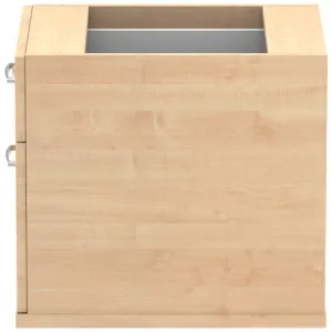 Impulse Fixed Under Desk Pedestal with 2 or 3 Drawers
