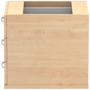 Impulse Fixed Under Desk Pedestal with 2 or 3 Drawers