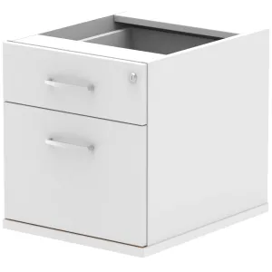 Impulse Fixed Under Desk Pedestal with 2 or 3 Drawers