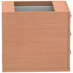 Impulse Fixed Under Desk Pedestal with 2 or 3 Drawers