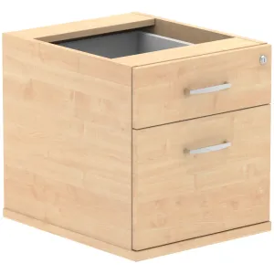 Impulse Fixed Under Desk Pedestal with 2 or 3 Drawers