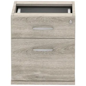 Impulse Fixed Under Desk Pedestal with 2 or 3 Drawers