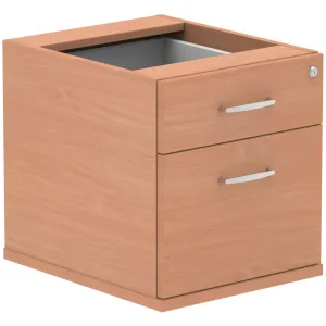 Impulse Fixed Under Desk Pedestal with 2 or 3 Drawers