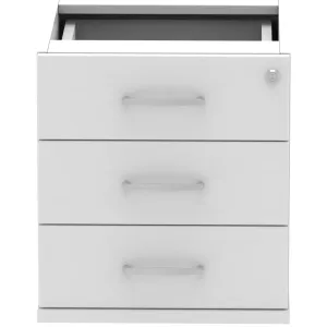 Impulse Fixed Under Desk Pedestal with 2 or 3 Drawers