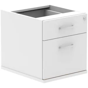 Impulse Fixed Under Desk Pedestal with 2 or 3 Drawers