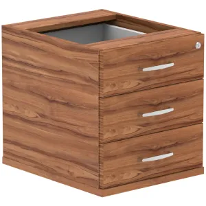 Impulse Fixed Under Desk Pedestal with 2 or 3 Drawers