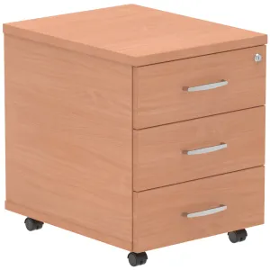 Impulse Mobile Under Desk Pedestal with 2 or 3 Drawers