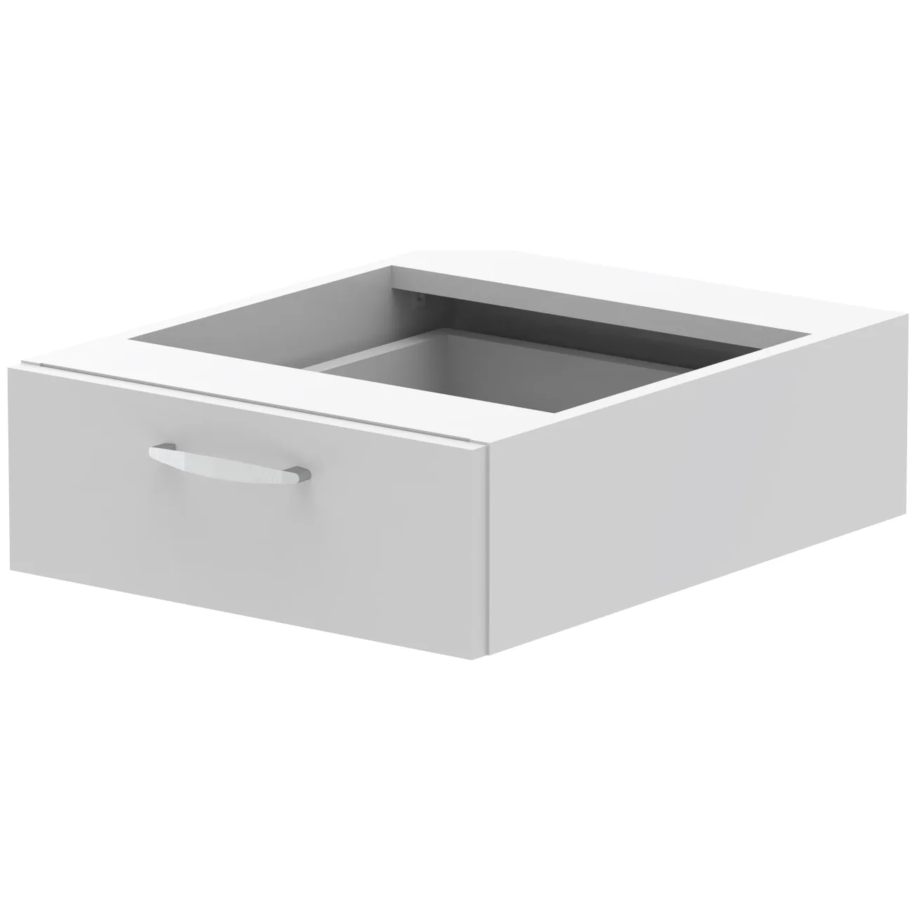 Impulse Slimline One Drawer Fixed Under Desk Pedestal