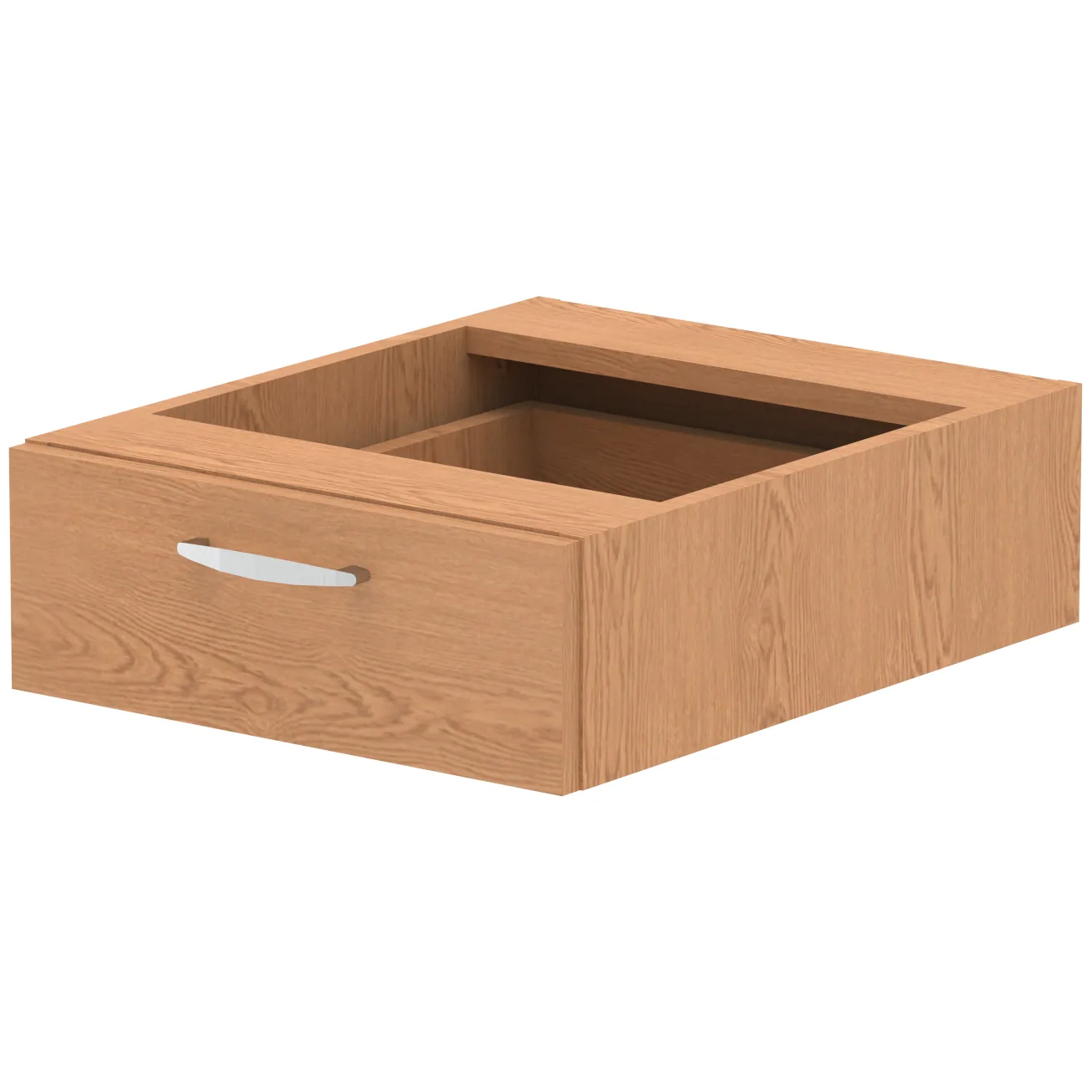 Impulse Slimline One Drawer Fixed Under Desk Pedestal