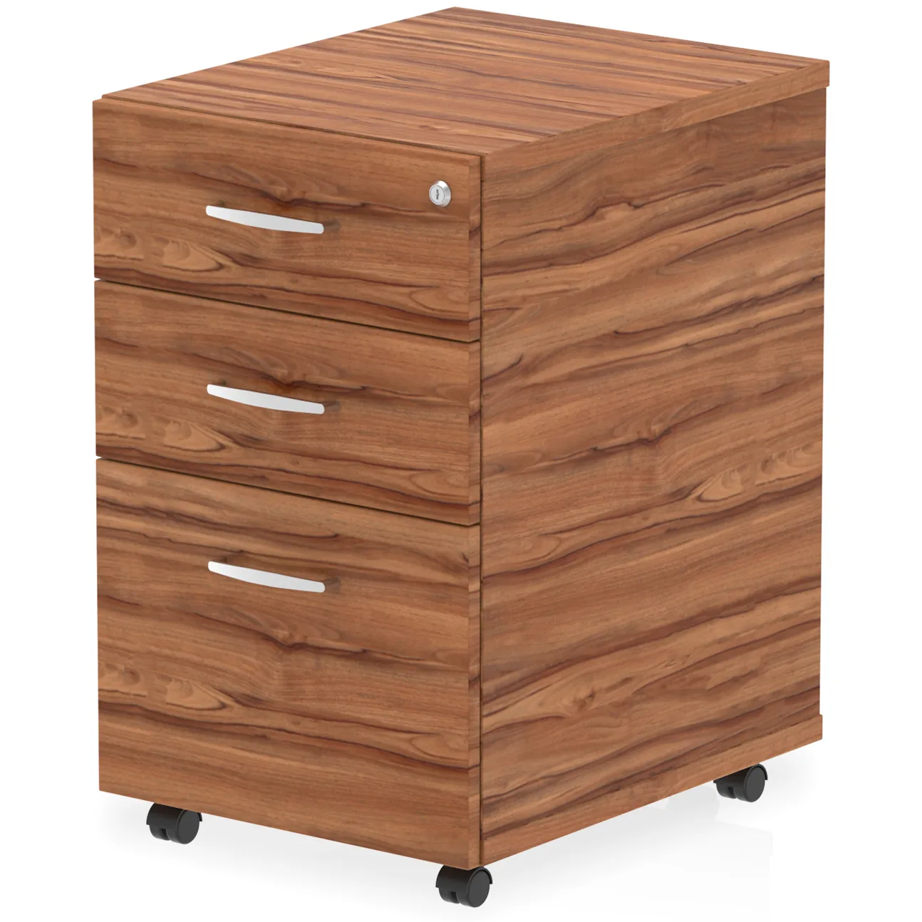 Impulse Under Desk 3 Drawer Office Pedestal in Standard or Slimline Widths