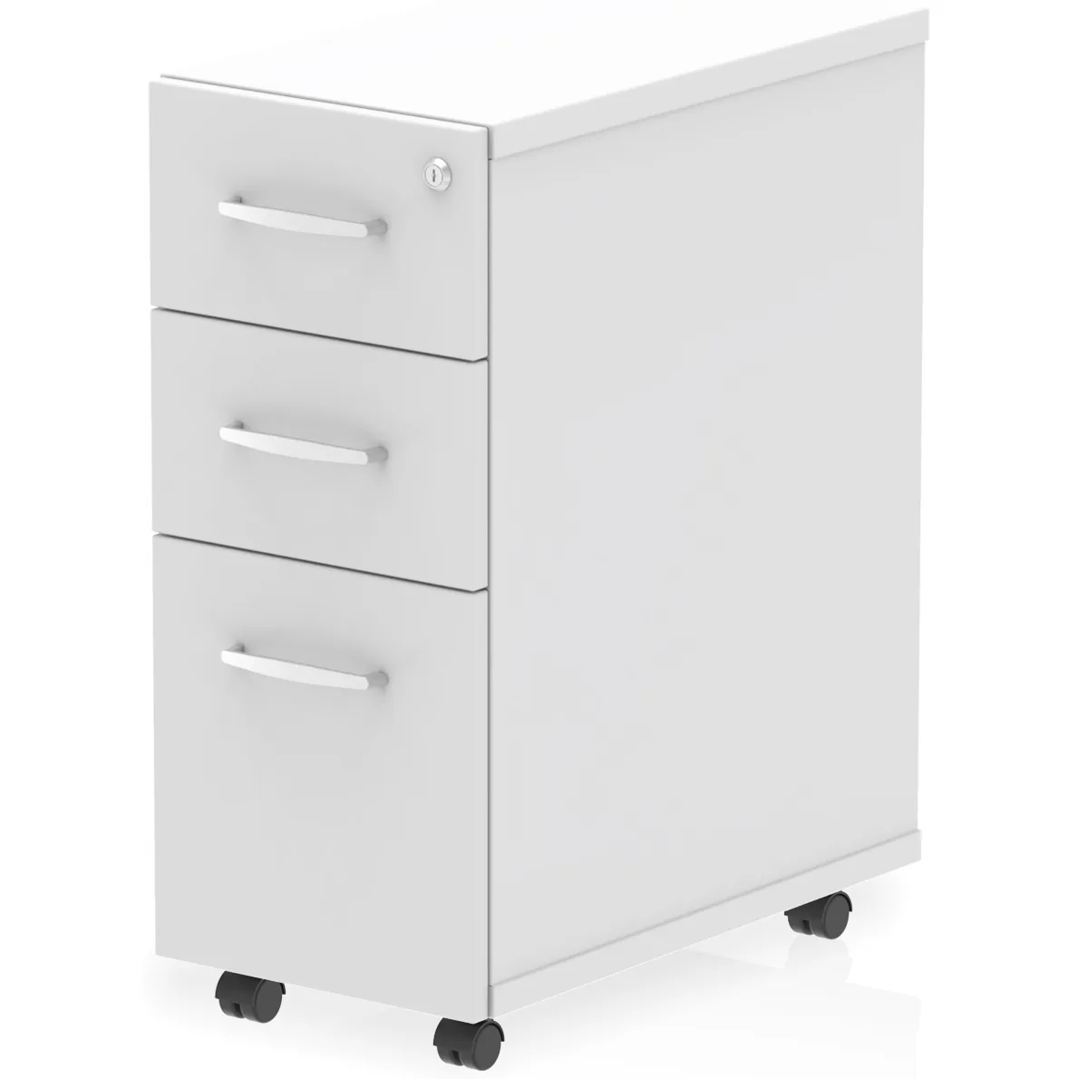 Impulse Under Desk 3 Drawer Office Pedestal in Standard or Slimline Widths
