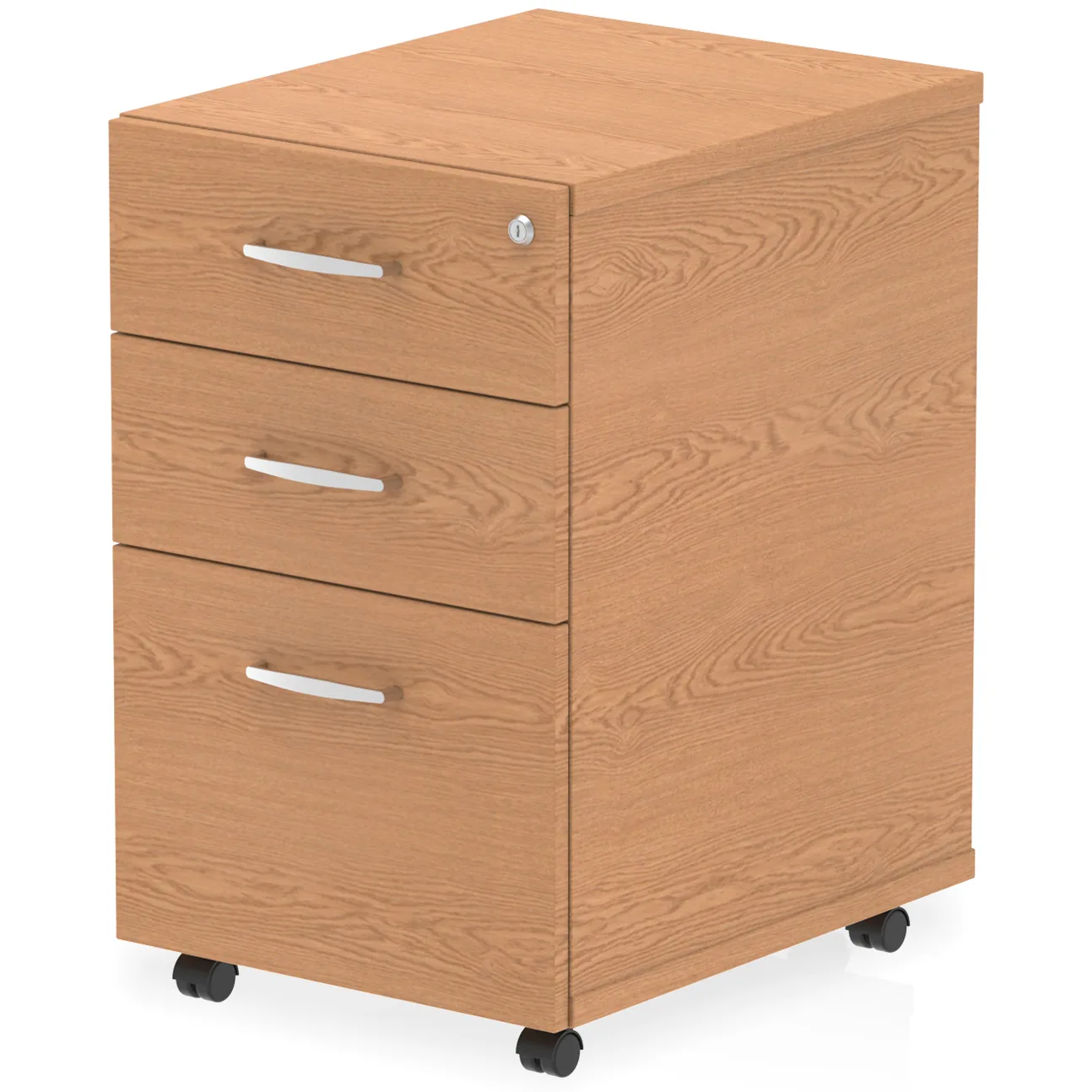 Impulse Under Desk 3 Drawer Office Pedestal in Standard or Slimline Widths